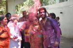 Bappi Lahiri celebrates Holi In Style in Juhu, Mumbai on 20th March 2011 (14).JPG